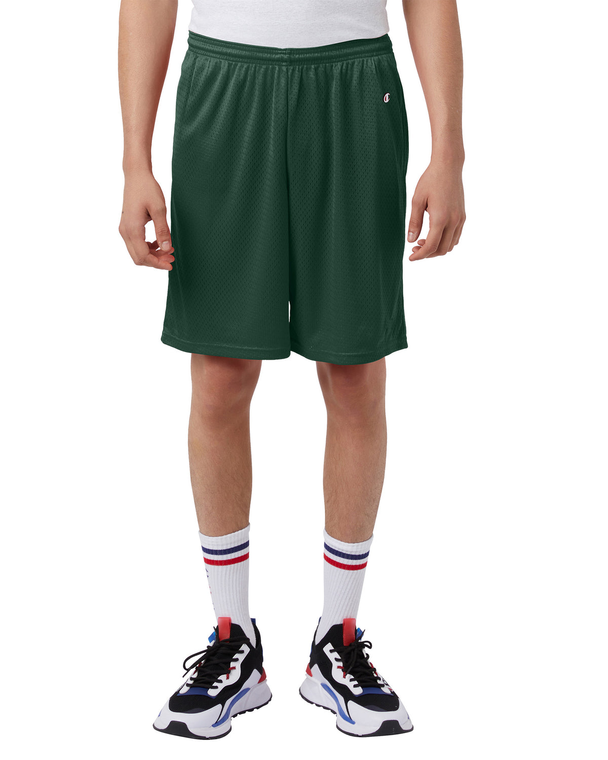 Champion S162 in Athletic Dark Green, front view