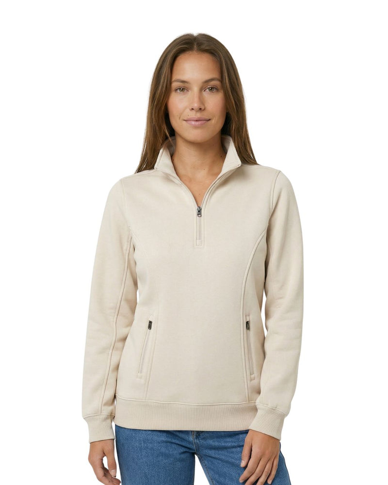 Womens' Enterprise Half Zip Fleece in Black