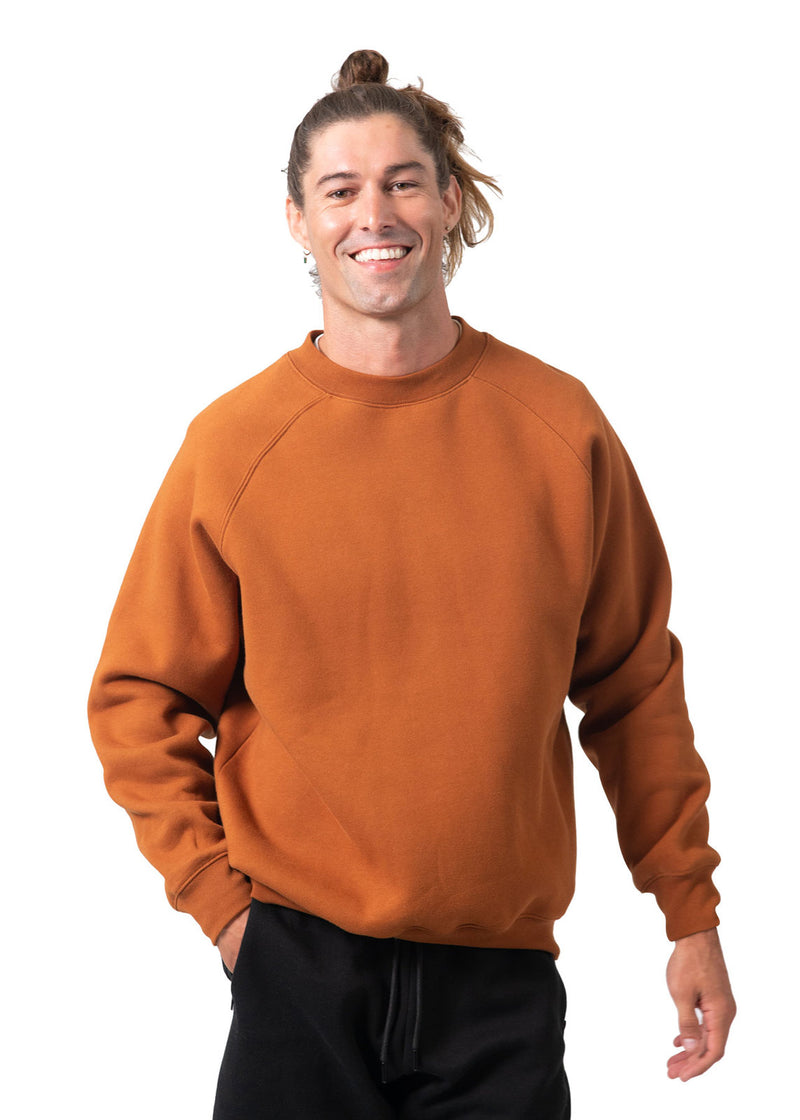 Adults' Cotton Care Sweatshirt in Black