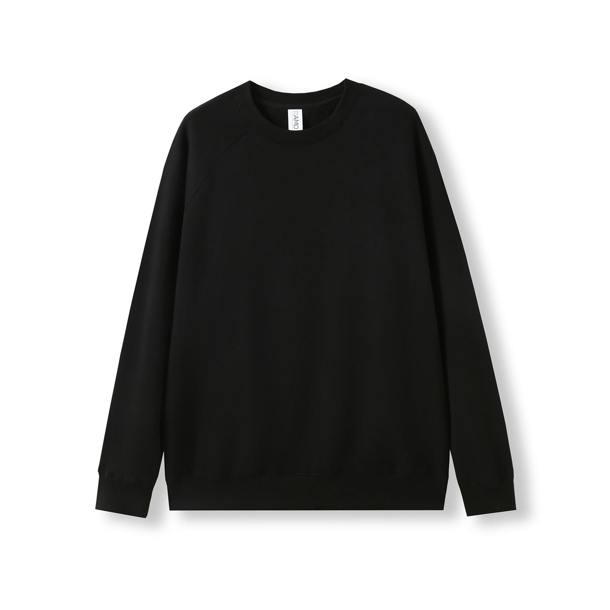 Adults' Cotton Care Sweatshirt in Black
