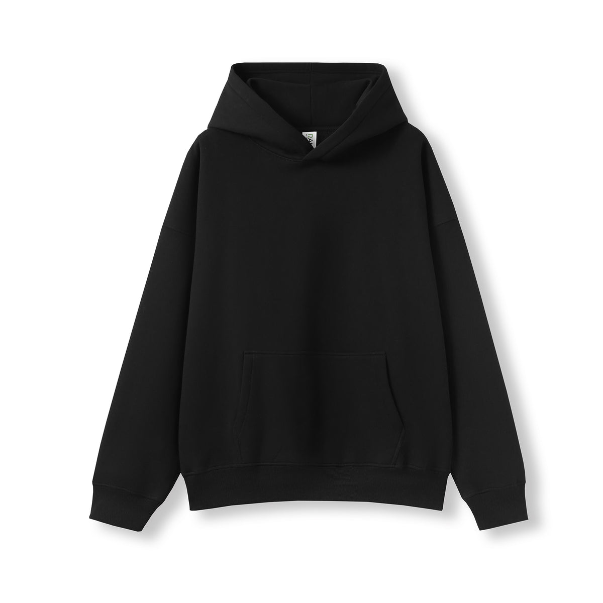 Adult's Easy Fit Oversize Hoodies in Black