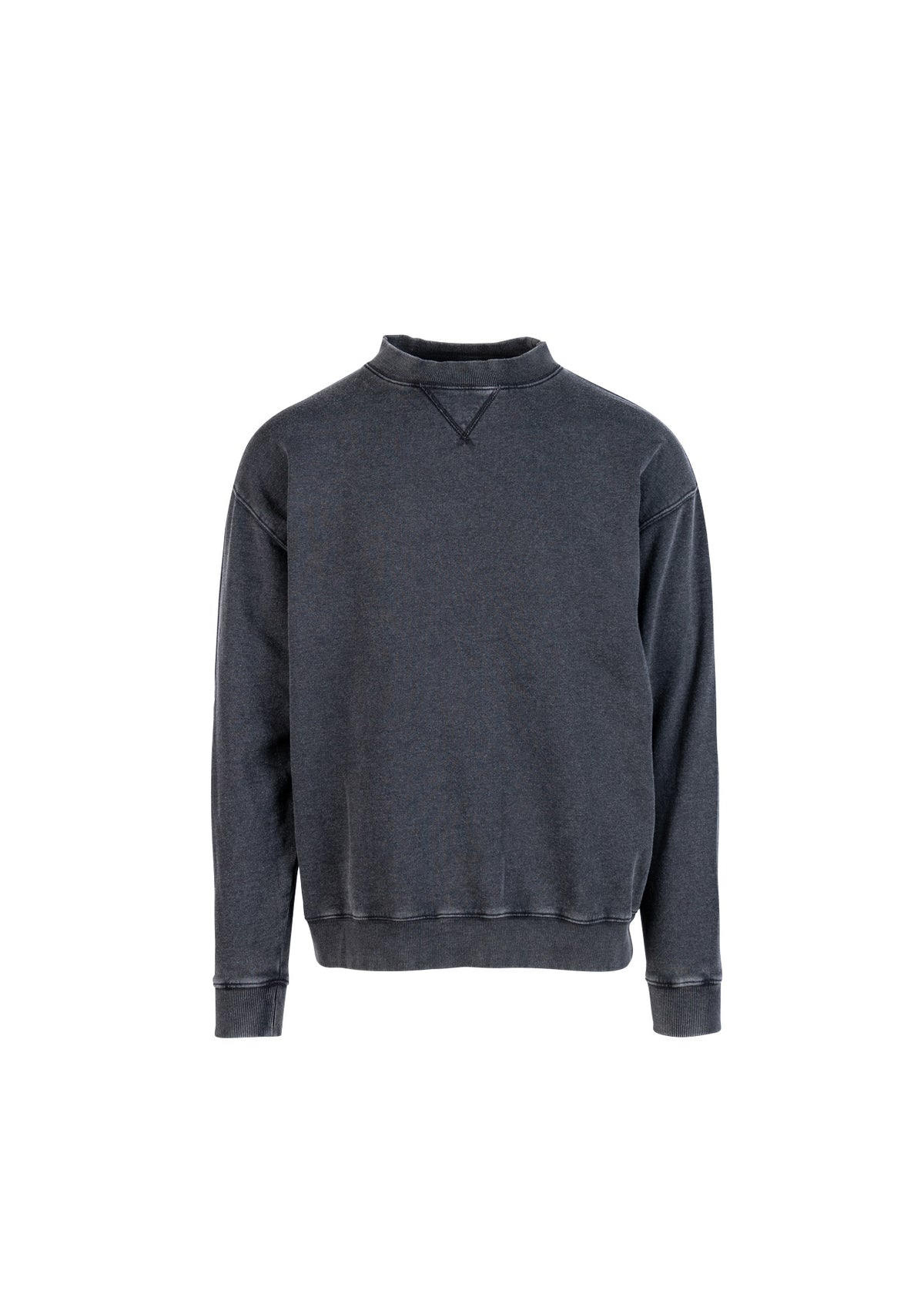 Unisex Stone Wash Sweatshirts in Black