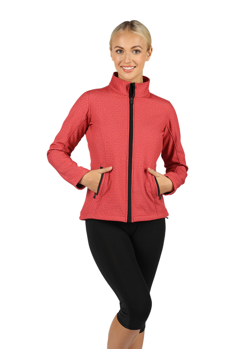 Womens Tempest X Heather Soft Shell Jacket in Dark Heather