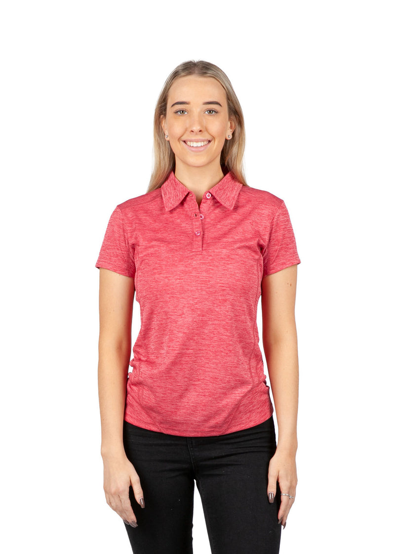 Women's Accelerator Polyester Polo in Navy Blue