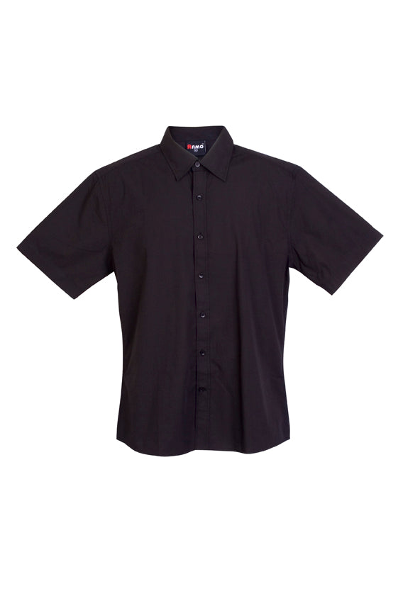 Mens Short Sleeve Shirts in Black