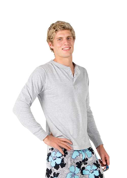 Men's Hanley L/S T-shirt in Black