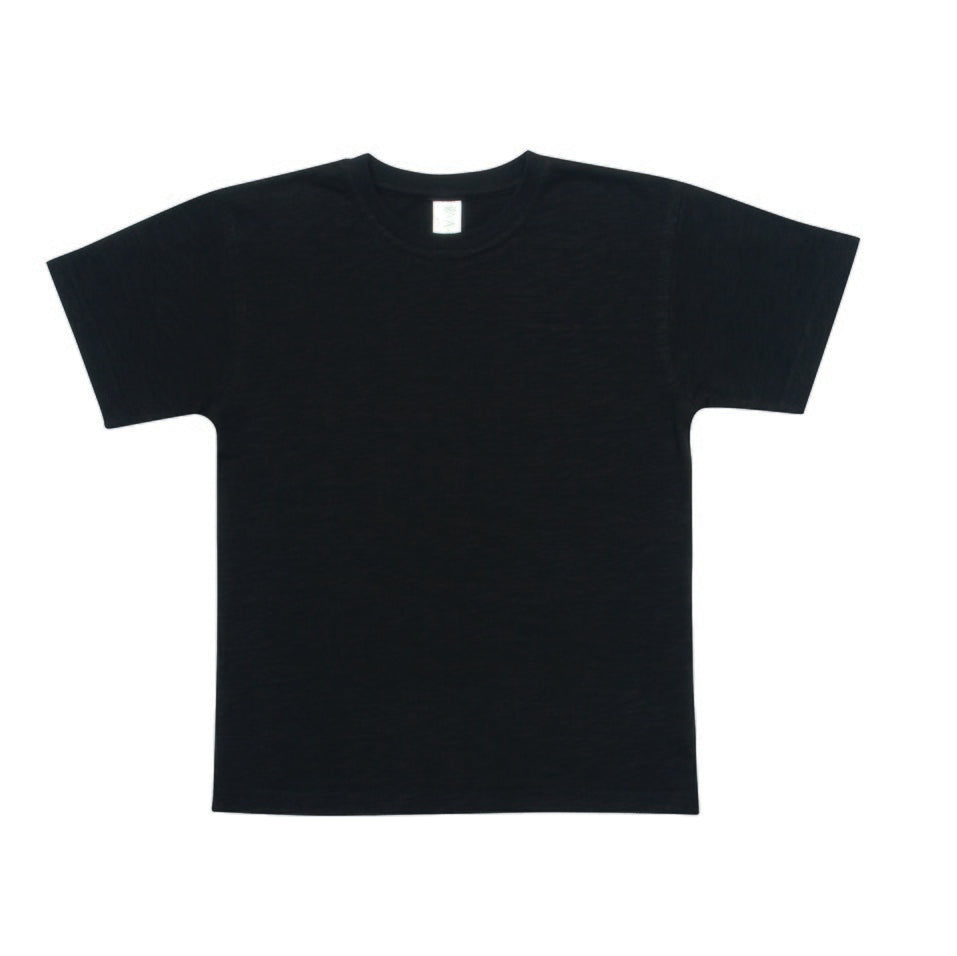 Kids Bamboo Cotton T-shirt in Black