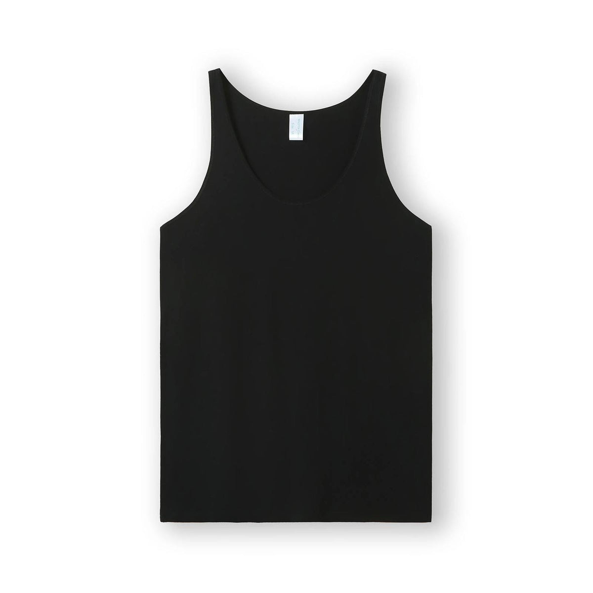 Men American Style Singlet in Black