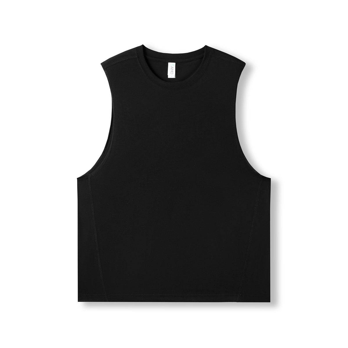 Mens Heather SLEEVELESS Tee - Greatness Range in Black