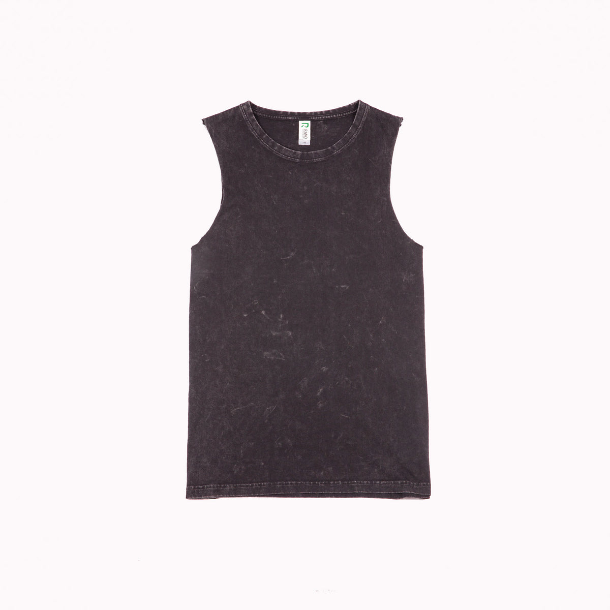 Womens' Stone Washed Tank in Black