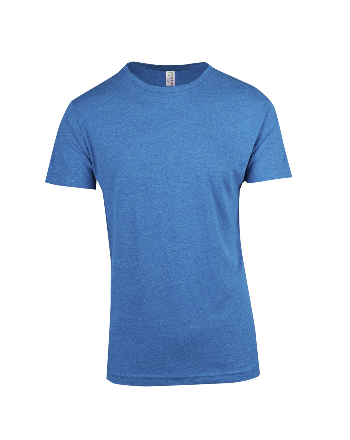 Men's / Unisex Marl Crew Neck T-shirt in Azure Marl