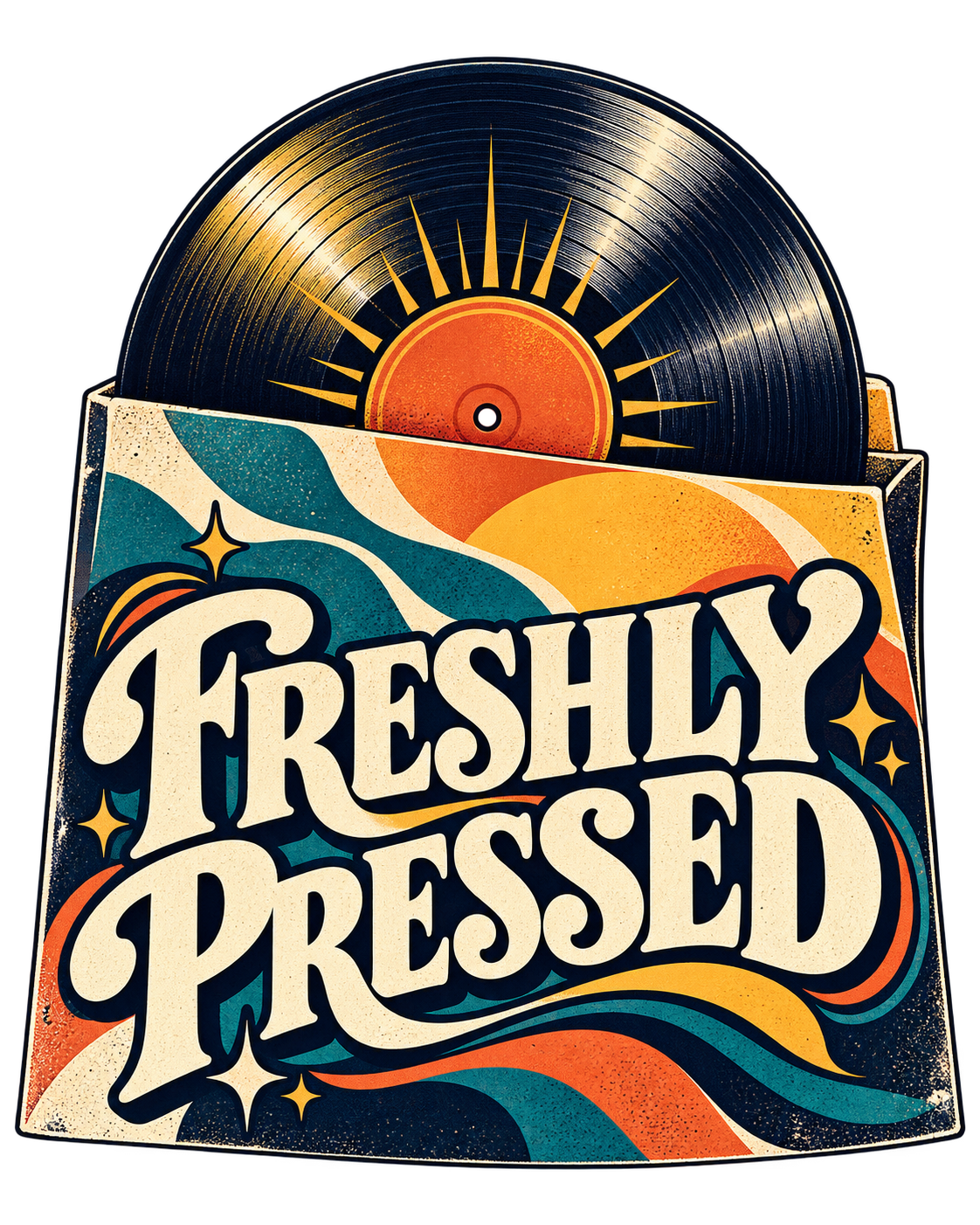 Freshly Pressed — Everyday Graphic Tee original print artwork