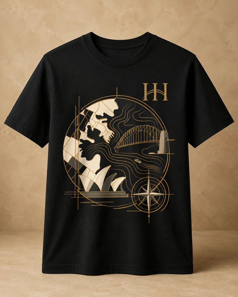 Hickson Heritage Harbour Atlas T-shirt from the existing collection
