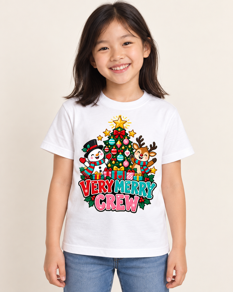 Christmas Countdown — kids regular-fit graphic T-shirt in White