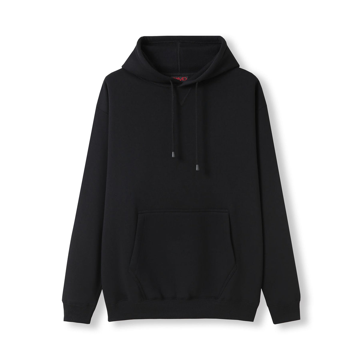 Mens Kangaroo Pocket Hoodies in Black